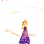 Cinderella, Drawn by Rosie 6 1/2 